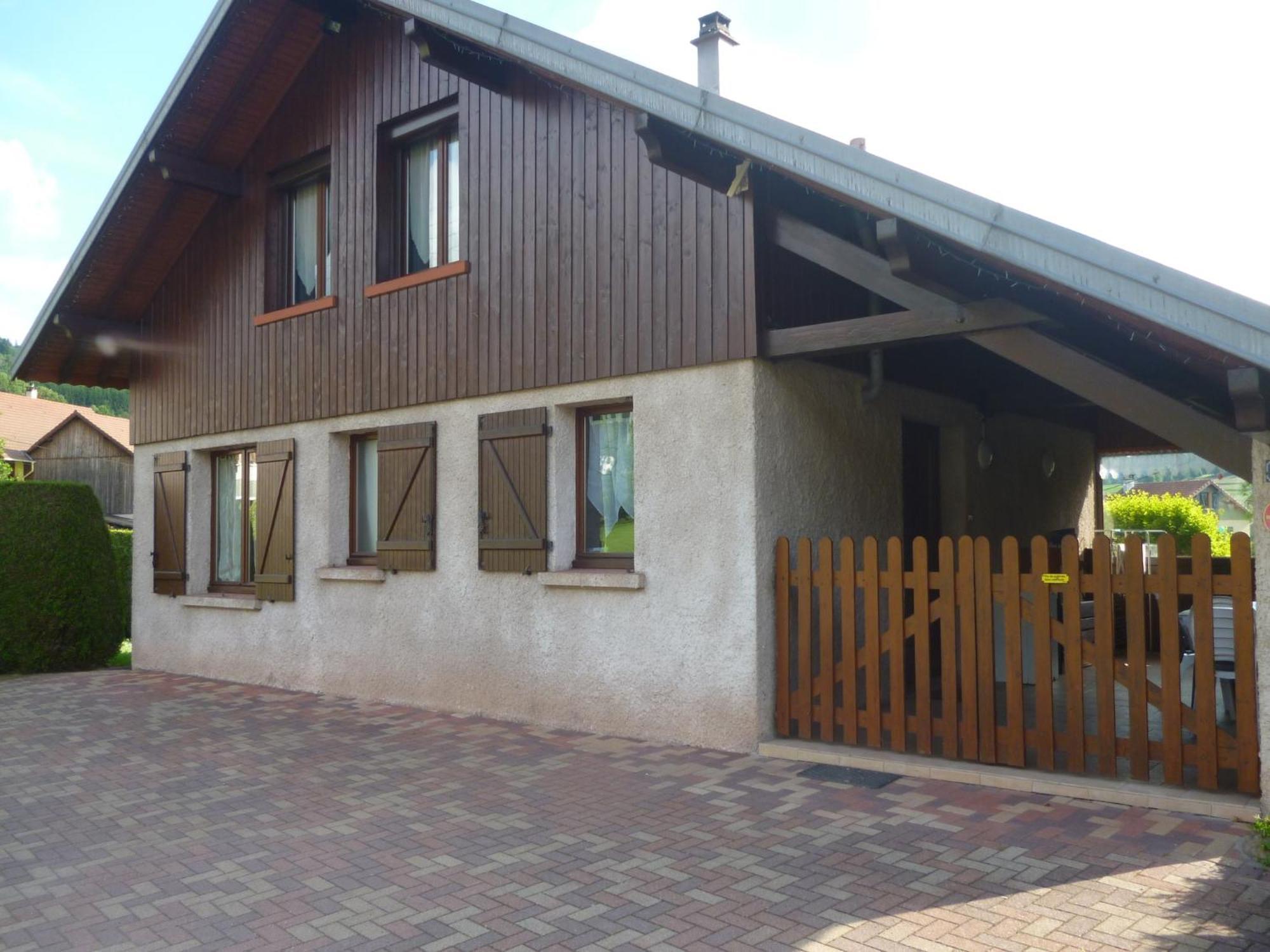 Elegant Chalet In Gerb Pal In Cosy Environment Gerbépal Exteriör bild