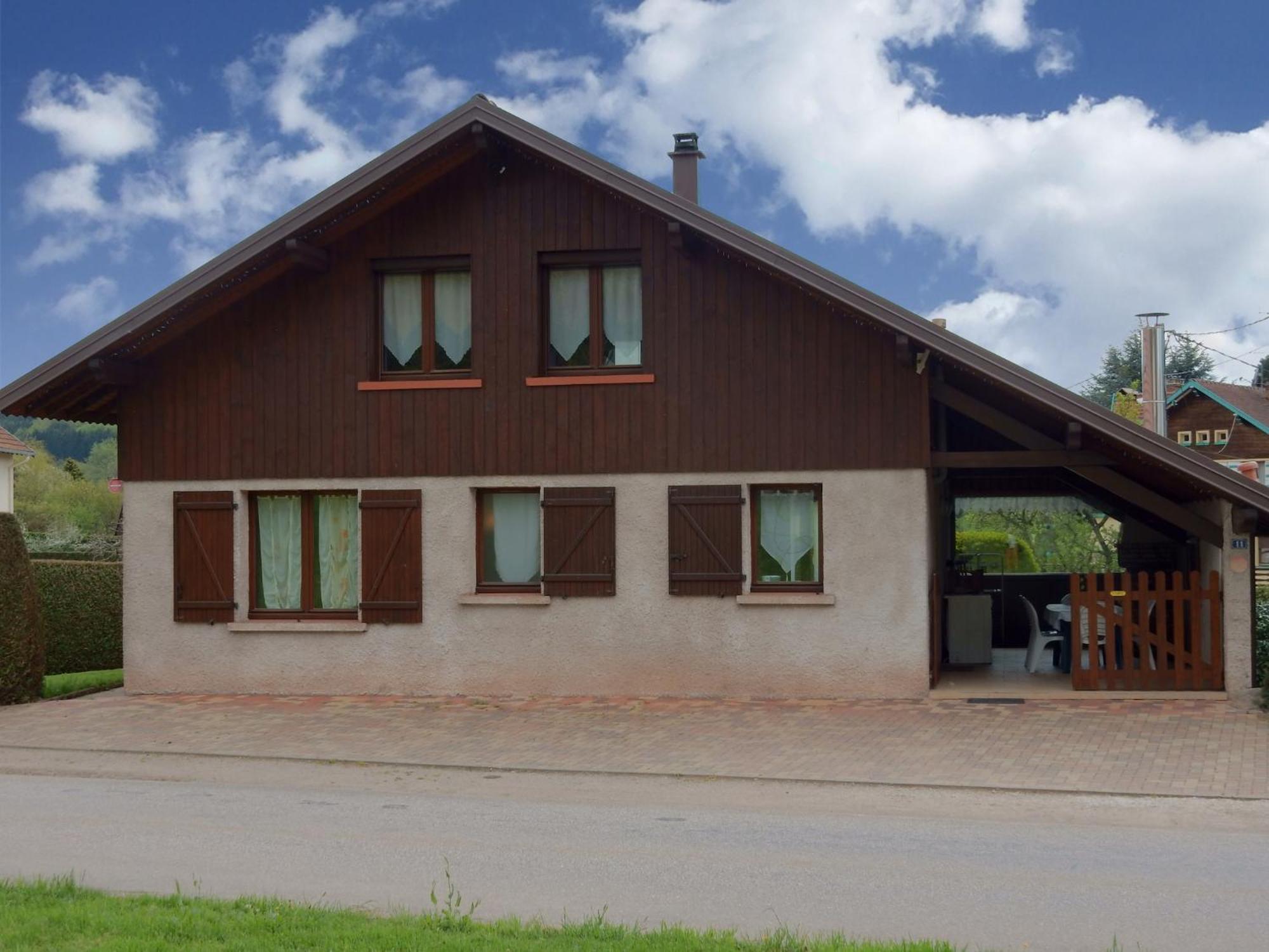 Elegant Chalet In Gerb Pal In Cosy Environment Gerbépal Exteriör bild